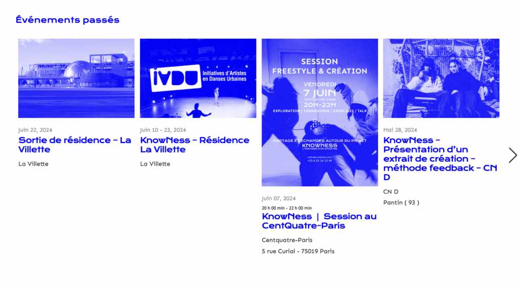 Les affiches des sessions passées à La Villette, incluant les résidences et présentations de juin à juillet 2024, sont désormais disponibles sur moakosso.com. Limbus Studio