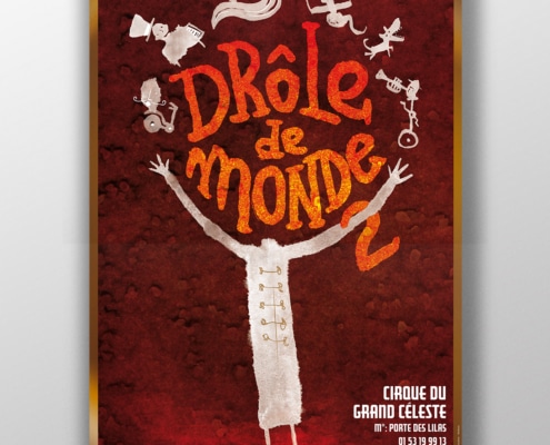 Drôle de monde 2 - Conception graphique