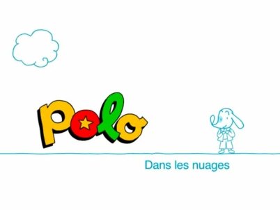 Polo dans les nuages - Clipart