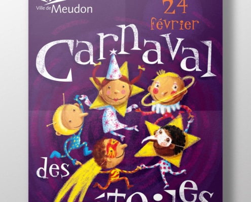 Le carnaval des étoiles - Affiche