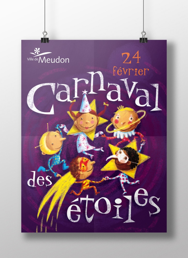 Le carnaval des étoiles - Affiche