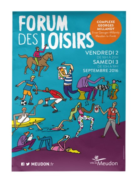 Forum des loisirs | Visuel de campagne - Affiche